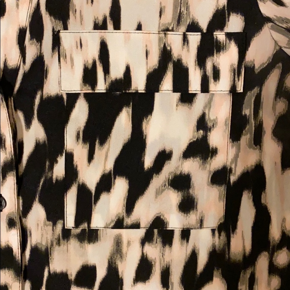 Calvin Klein Button Down Blouse - Picture 3 of 4